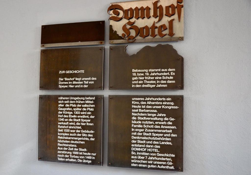Hotel Domhof Шпаєр Екстер'єр фото